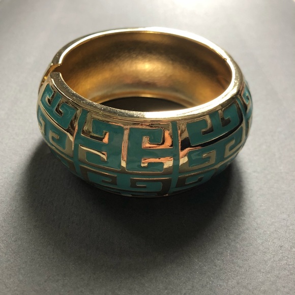 LAST CHANCE 🔴 NWOT Gold & Turquoise Bangle - Picture 2 of 8